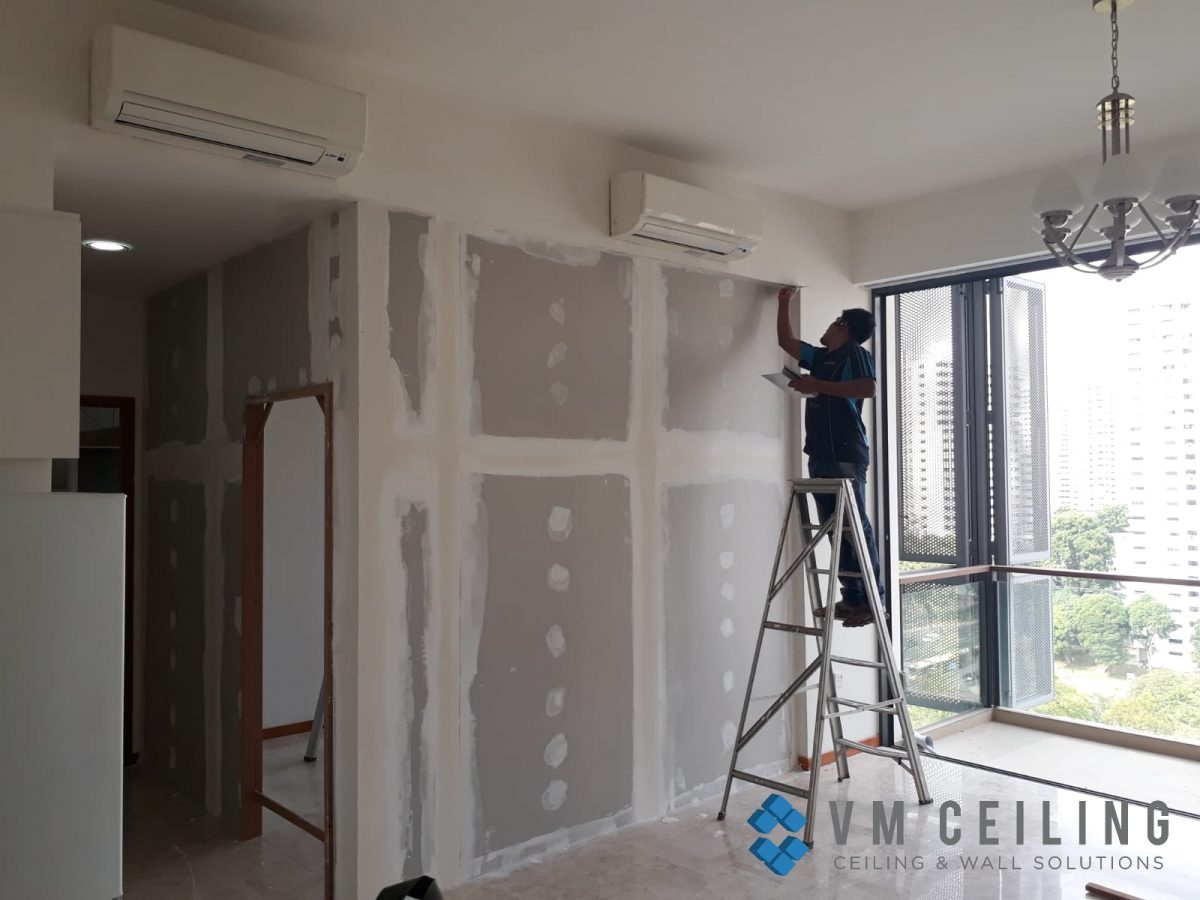 Drywall Repair - VM False Ceiling Singapore Partition Wall Contractor